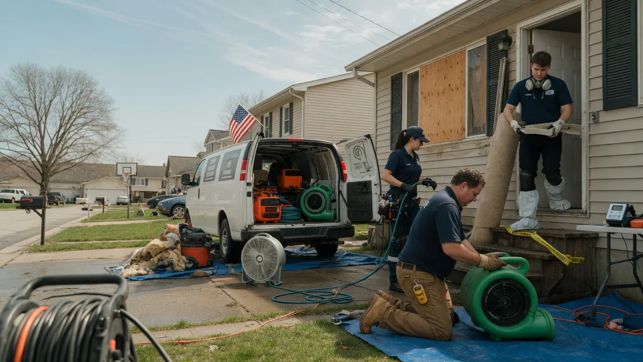 Water Damage Restoration in Mills, WY near me